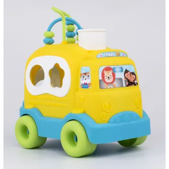 Jucarie sortare Mappy Play -Camion, galben