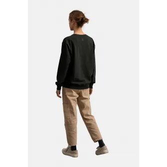 KAFT, Bluza sport unisex de bumbac, Gri antracit, XS