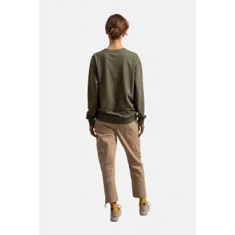 KAFT, Bluza sport unisex de bumbac, Verde militar, 2XL
