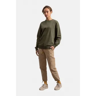 KAFT, Bluza sport unisex de bumbac, Verde militar, 2XL