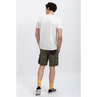 KAFT, Tricou unisex cu decolteu la baza gatului, Alb murdar, 2XL