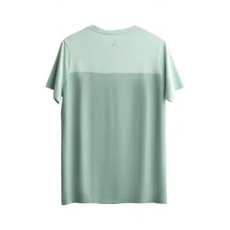 KAFT, Tricou unisex cu doua nuante, Verde menta, XS