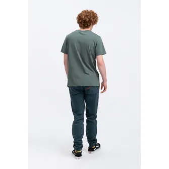 KAFT, Tricou unisex regular fit cu imprimeu grafic, Gri carbune, M
