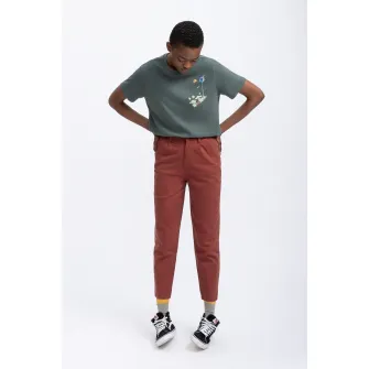 KAFT, Tricou unisex regular fit cu imprimeu grafic, Gri carbune, M