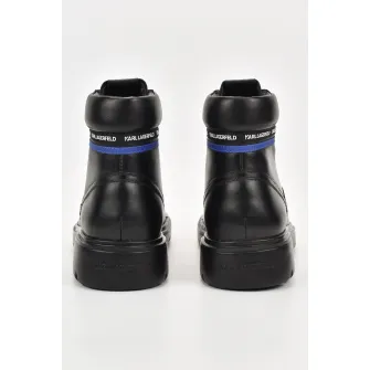 Karl Lagerfeld, Ghete din piele, Negru, 42