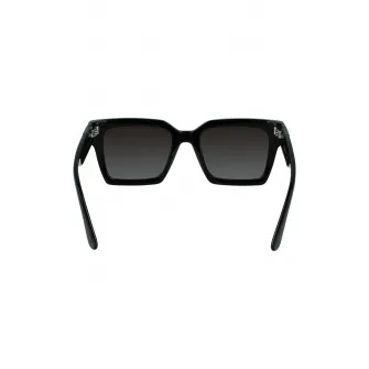 Karl Lagerfeld, Ochelari de soare supradimensionati patrati cu lentile in degrade, Negru, 52-19-140 Standard