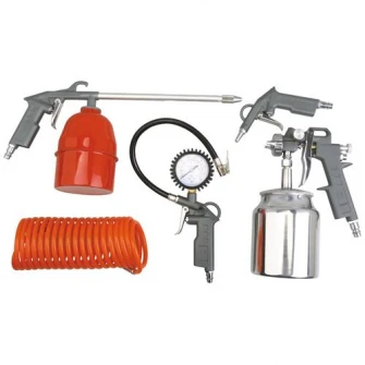 Kit accesorii aer comprimat Steinhaus PRO-KITS, 5 piese cupla rapida