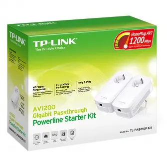 Kit Adaptor Powerline TP-Link TL-PA8010PKIT AV1200, priza AC