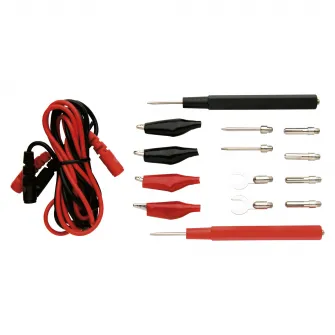 Kit cabluri de test Emos S4001N, 1 A, 30 V AC, 60 V DC, 95cm