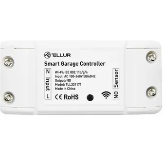 Kit control usa garaj WiFi Smart Tellur, Alb