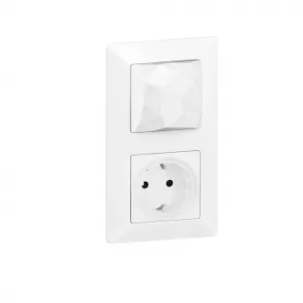 Kit de baza inteligent Gateway Legrand L752196, Wi-Fi, Zigbee + Priza 16A cu monitorizare consum + Intrerupator Wi-Fi