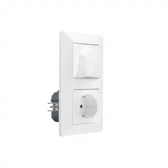 Kit de baza inteligent Gateway Legrand L752196, Wi-Fi, Zigbee + Priza 16A cu monitorizare consum + Intrerupator Wi-Fi