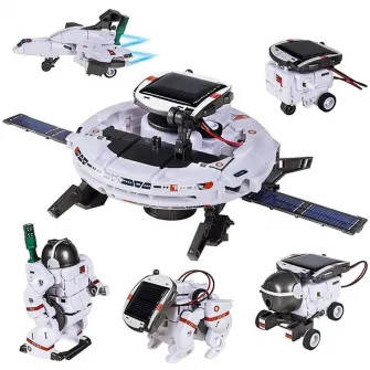 Kit de constructie roboti Mappy Solar Fleet 6in1 - K201