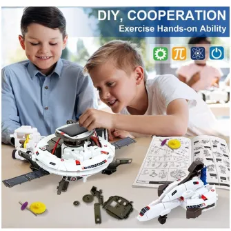 Kit de constructie roboti Mappy Solar Fleet 6in1 - K201