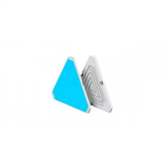 Kit extensie panouri luminoase LED RGB modulare inteligente Yeelight Smart Light Panels YLFWD-0013, 3 panouri, 2W/panou