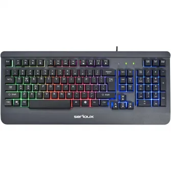 Serioux Kayel Gaming Kit 4 в 1, клавиатура, мышь, наушники, коврик для мыши