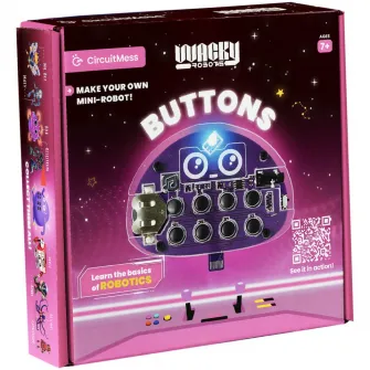 Kit robotica STEM Wacky Robots - Buttons