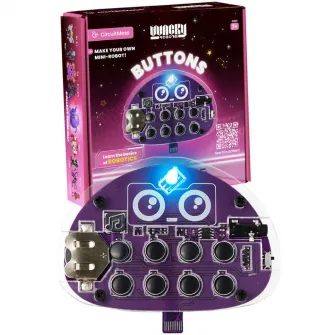Kit robotica STEM Wacky Robots - Buttons