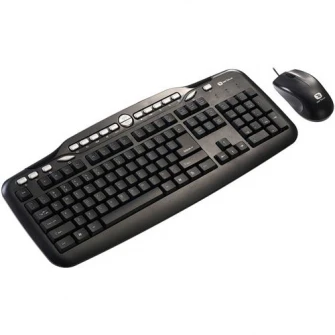 Kit tastatura + mouse optic Serioux SRX-MKM5500, USB, negru
