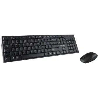 Serioux NK9800WR Комплект клавиатуры + мыши, беспроводной, черный