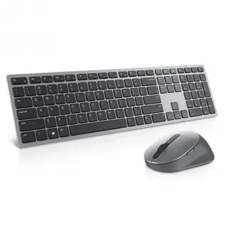 Kit Tastatura + Mouse wireless Dell Premier KM7321W, 2.4GHzBluetooth 5.0, multidevice, Layout US Intl