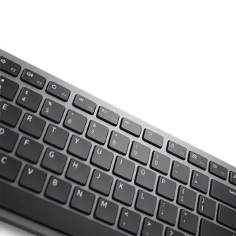 Kit Tastatura + Mouse wireless Dell Premier KM7321W, 2.4GHzBluetooth 5.0, multidevice, Layout US Intl