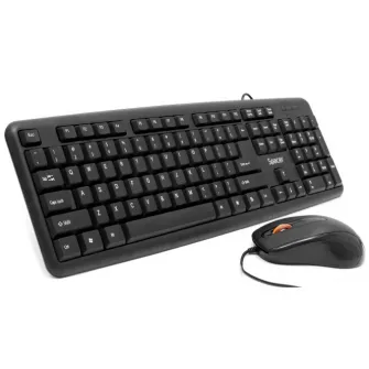 Kit tastatura si mouse USB Spacer SPDS-S6201