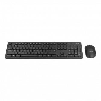 Kit wireless Tastatura si Mouse ASUS CW100, Negru