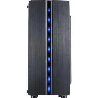 Корпус Inter-Tech Thunder, Middle Tower, ATX, без блока питания, черный