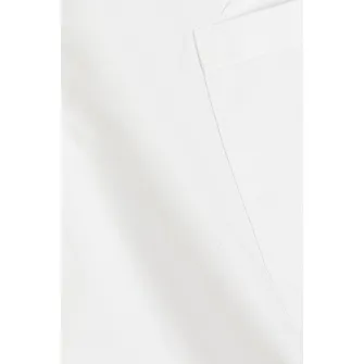 KOTON, Camasa crop de bumbac fara maneci, Alb, 44
