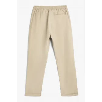 KOTON, Pantaloni de trening cu snur si buzunare laterale, Maro deschis, 38
