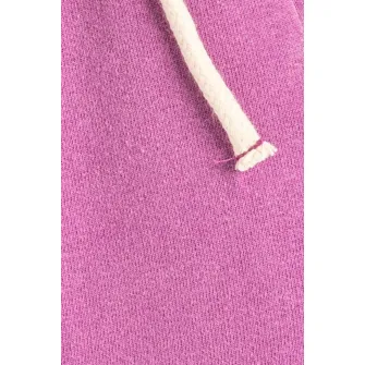 KOTON, Pantaloni scurti de bumbac cu talie elastica, Roz inchis, 74-80 CM