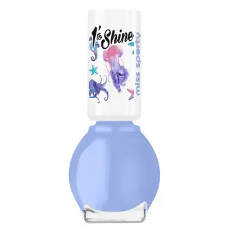 Lac de unghii Miss Sporty 1 Minute To Shine 600 Sea Life, 7 ml