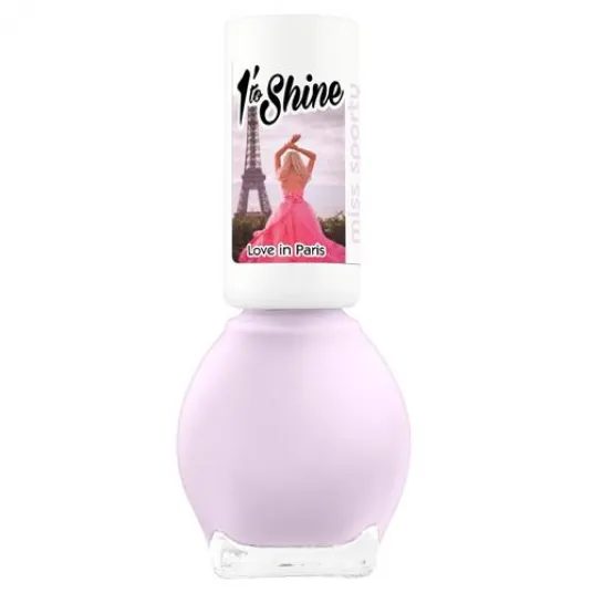 Lac de unghii Miss Sporty 1 Minute to Shine 636 Love in Paris, 7 ml