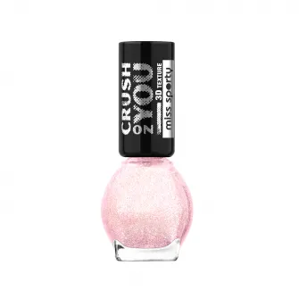 Lac de unghii Miss Sporty Crush On You 064 Rosy Galaxy, 7 ml
