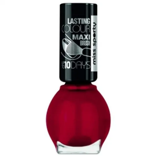 Lac de unghii Miss Sporty Lasting Colour 151 Miss Red, 7 ml