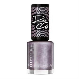 Lac de Unghii Rimmel London 60 Seconds Super Shine, 811 Hot Metal Love, 8 ml