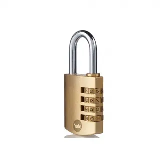 Lacat din alama cu cifru Yale Y150B/40/130/1, 40 mm, 27 mm inaltime veriga