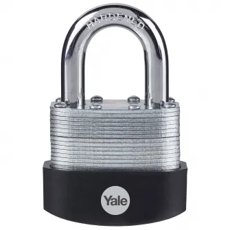 Lacat din otel laminat Yale Y125B/50/129/1, 50 mm, 9.5 mm diametru veriga