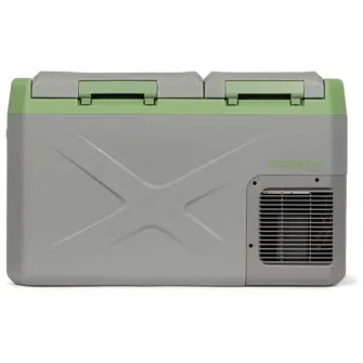 Lada frigorifica electrica Steamy-E, Bluetooth+App, compresor, 12/24V, 110-240V, 24 litri, gri