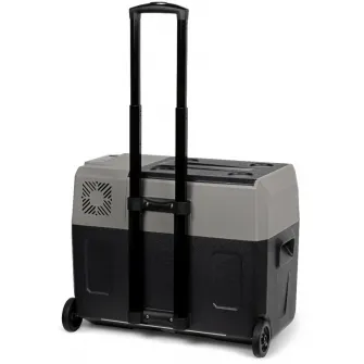 Lada frigorifica electrica Steamy-E Roller, Bluetooth+App, compresor, 12/24V, 110-240V, 39 litri, negru/gri