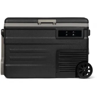 Lada frigorifica electrica Steamy-E Roller, compresor, 12/24V, 110-240V, 45 litri, negru/gri