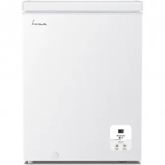 Lada frigorifica Fram FCF-HS142CE++, 142 l, Clasa E, Convertibil Frigider/Congelator, Control electronic, Display digital, Alb