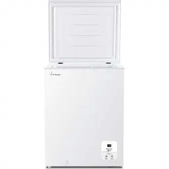 Lada frigorifica Fram FCF-HS142CE++, 142 l, Clasa E, Convertibil Frigider/Congelator, Control electronic, Display digital, Alb