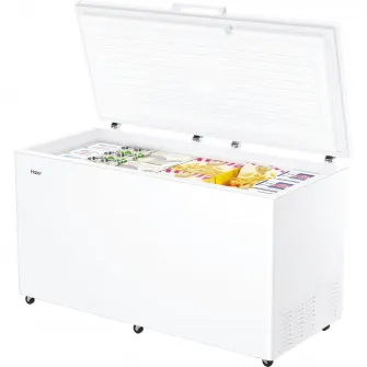 Lada frigorifica Haier HCE520E, 508 l, Low Frost, WiFi, Super Freezing, Display, Clasa E, Alb