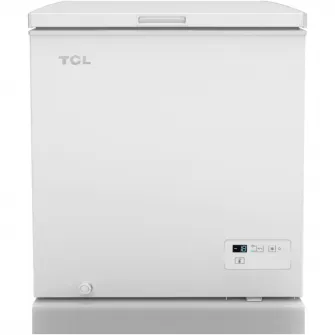 Lada Frigorifica TCL CF140EWE0, 140 L, defrost, Control electronic, lumina LED, 1 cos, Clasa E, Alb