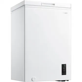 Lada frigorifica Tesla RH1000ME, 99 l, Clasa E, Functie frigider, Control electronic, H 85 cm, Alb