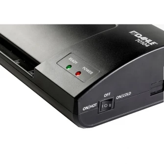 Laminator Dahle format A4, 2 role silicon, Negru