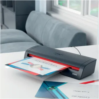 Laminator GBC 240HS Home Office, A3, kit folii laminare inclus, negru