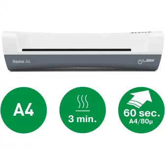 Laminator Leitz iLam Home A4, Alb